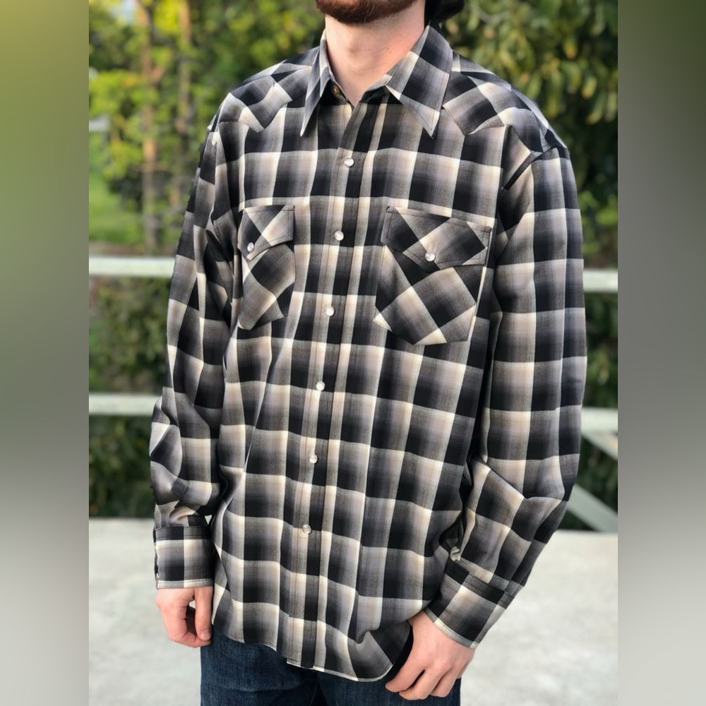 Wool Pendleton Button Down Shirt - image 4